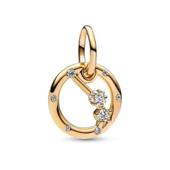 Widder Sternzeichen Anhänger Moments, gold mit Zirkonia 762719C01