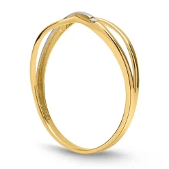 Zierlicher 333er Gold Ring mit Zirkonia GR0101