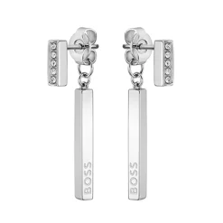 Zweifacher Ohrstecker Saya aus Edelstahl für Damen 1580282