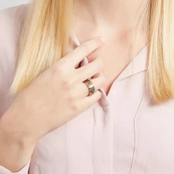 Zweifarbiger Ring Wolfram TUR0044SL